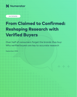 Reshaping Research with Verified Buyers
